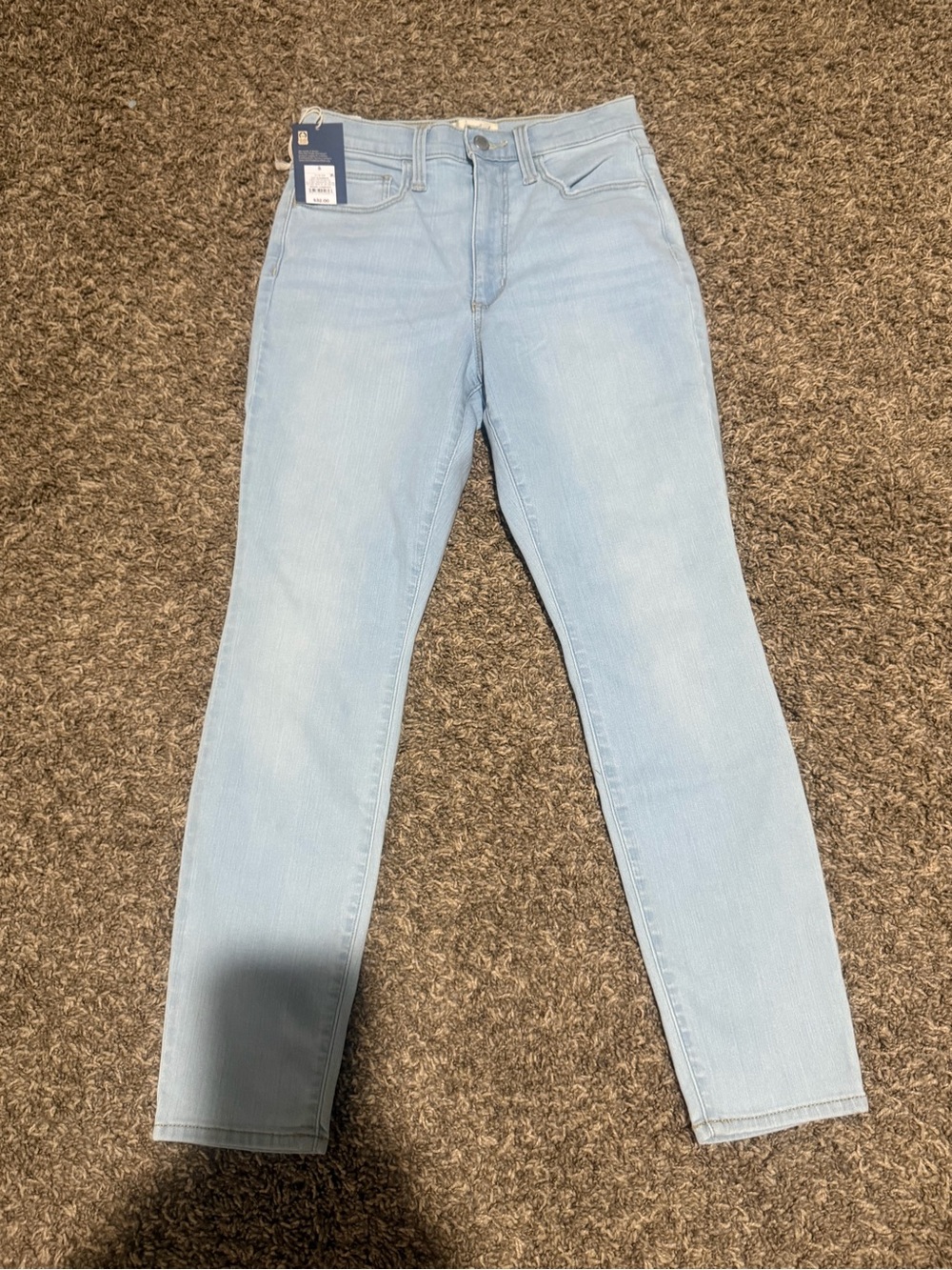Universal Thread Pale Blue High-Rise Skinny Jeans